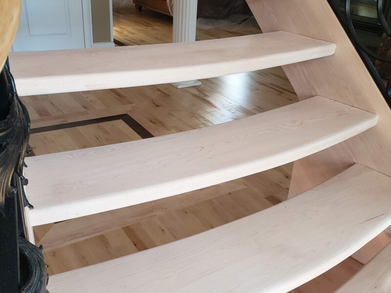 Maple stairs