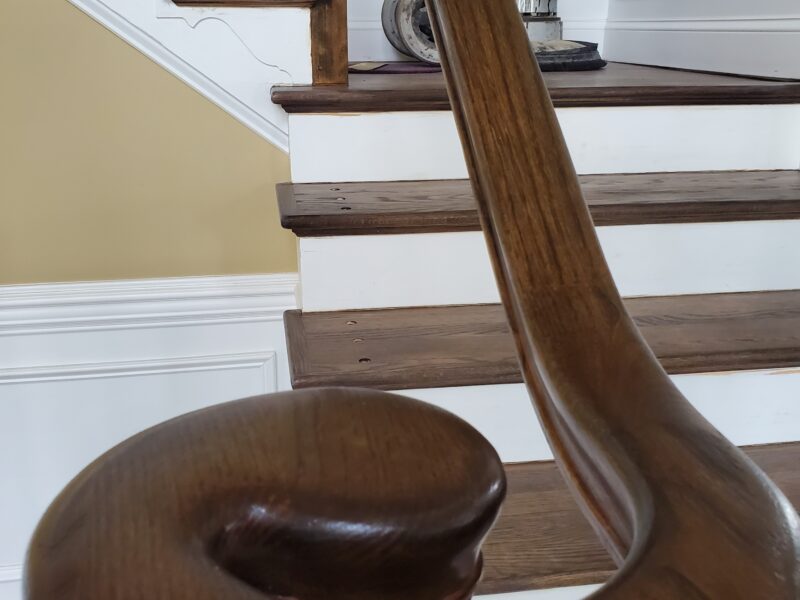 Refinished Handrail